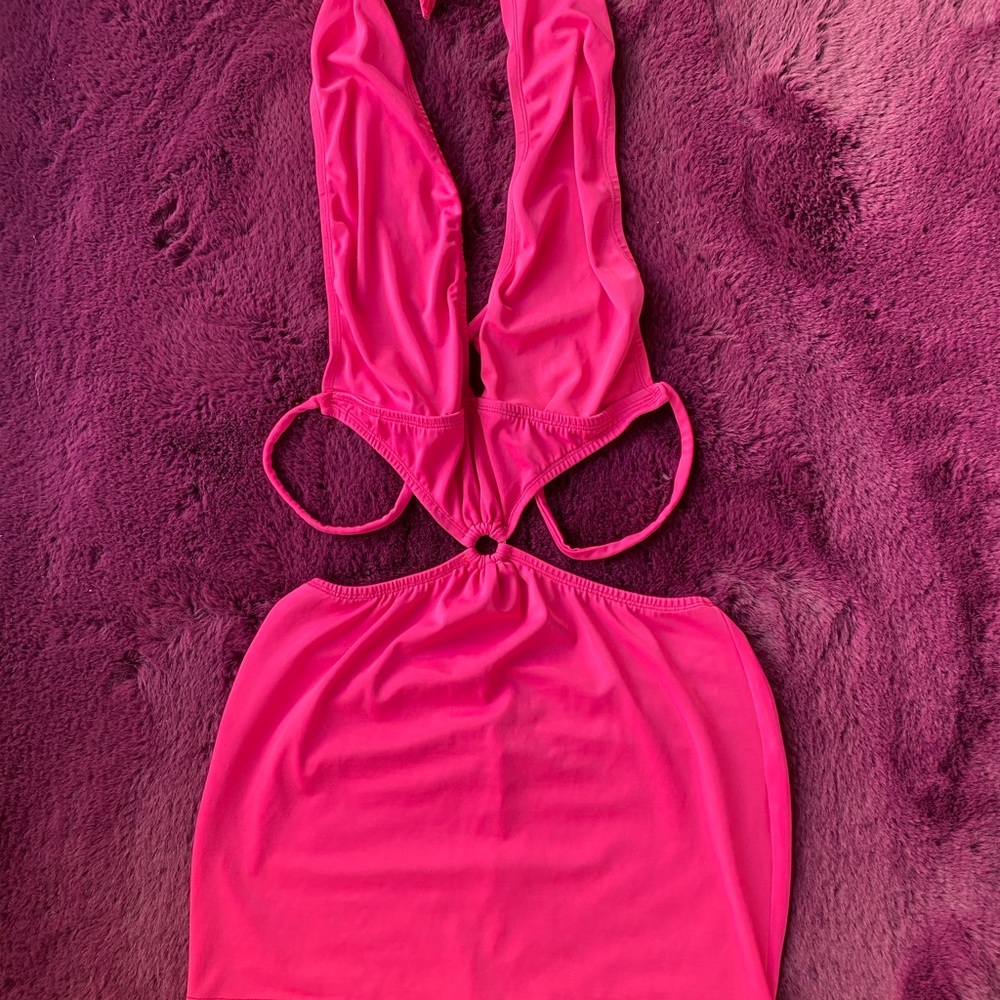 Exotic dancer wear. Tight and form fitting.